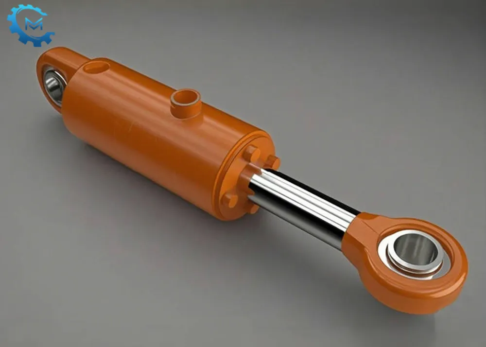 How to adjust the speed of the hydraulic cylinder?